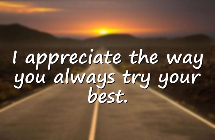 appreciation message - 16