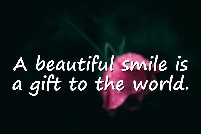 beautiful smile quotes - 6