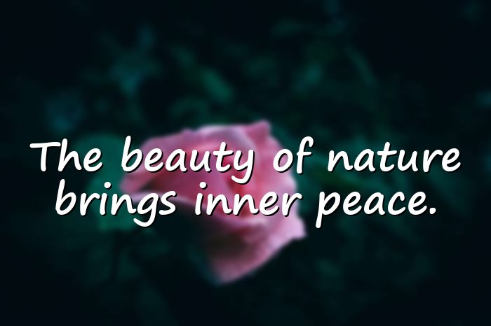 beauty of nature quotes - 11