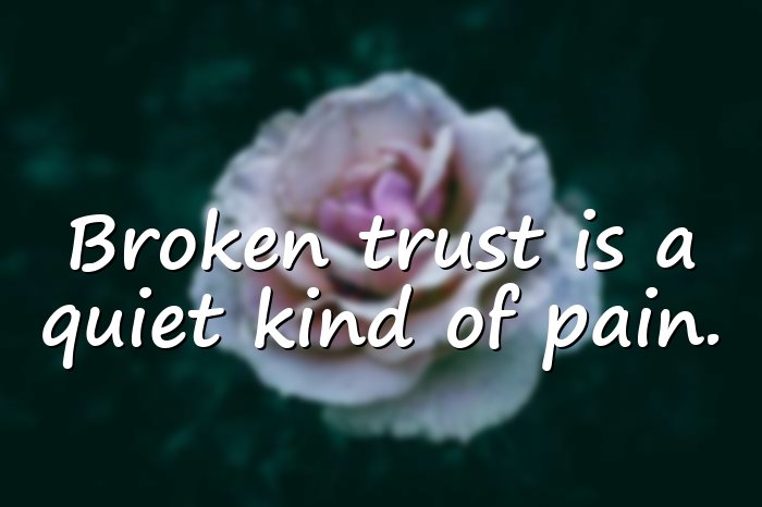 broken trust quotes - 16