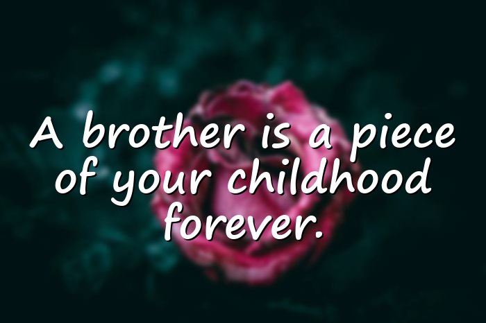 brother quotes - 21