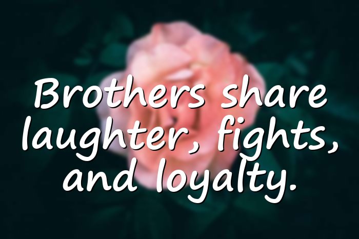 brother quotes - 21