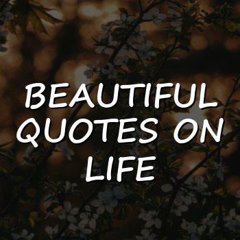 beautiful quotes on life	 - 2026