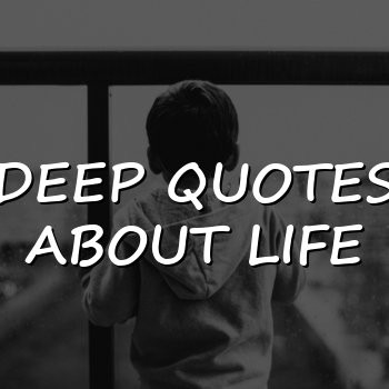 deep quotes about life - 2026