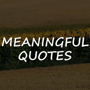 meaningful quotes - 2026