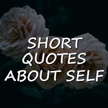 short quotes about self - 2026