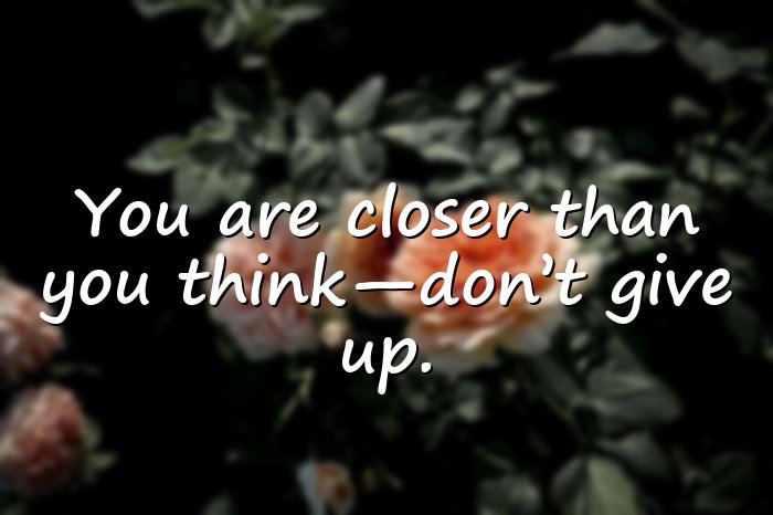 giving up quotes - 21