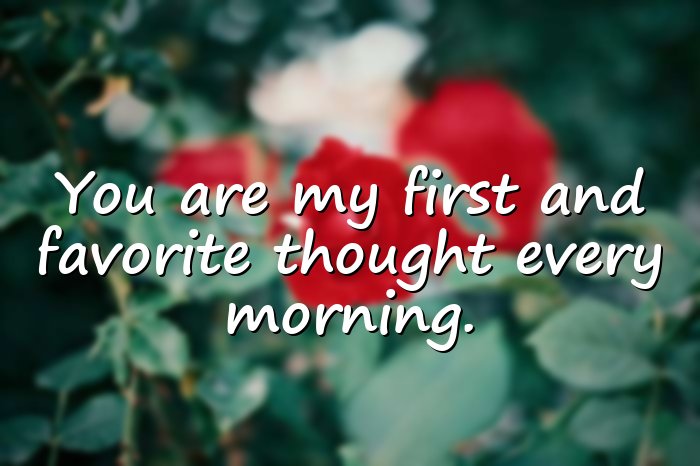 good morning quotes for love - 6