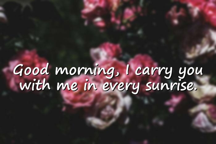 good morning quotes for love - 1