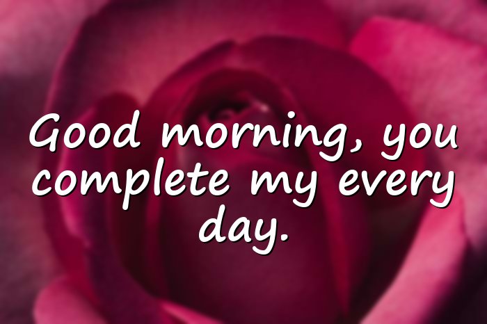 good morning quotes for love - 16