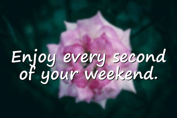 happy weekend quotes - 21