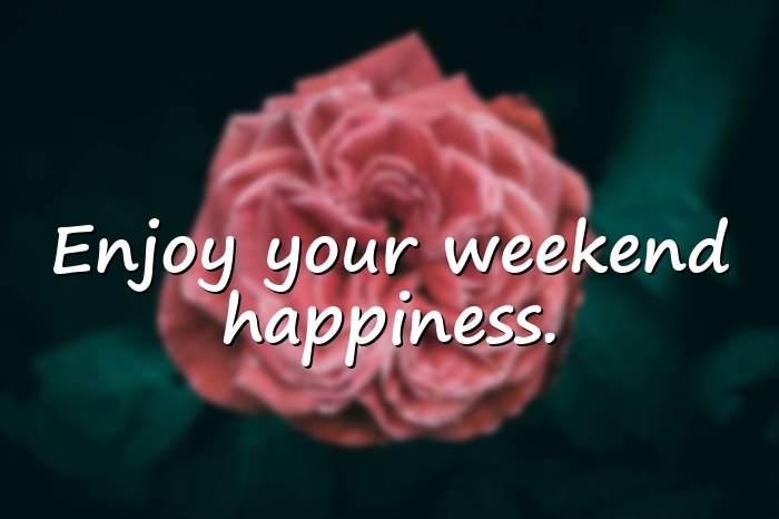 happy weekend quotes - 6