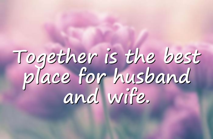 husband and wife quotes - 1