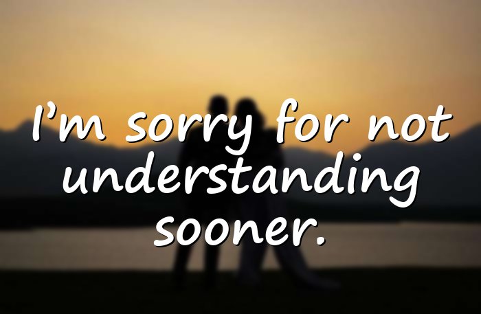 im sorry quotes - 6