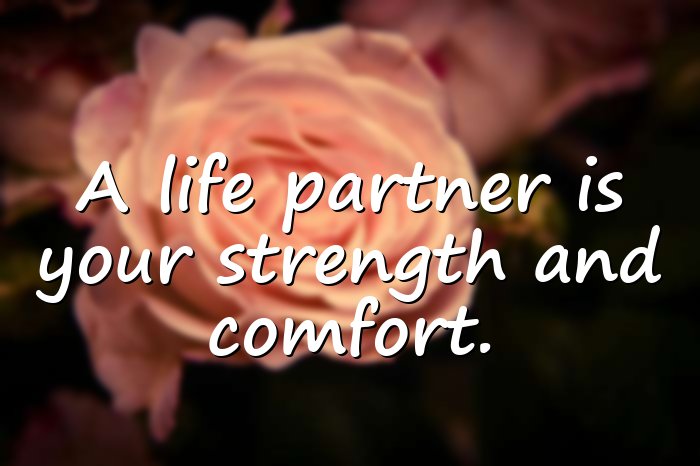 life partner quotes - 6