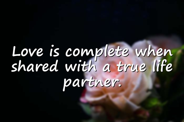 life partner quotes - 1