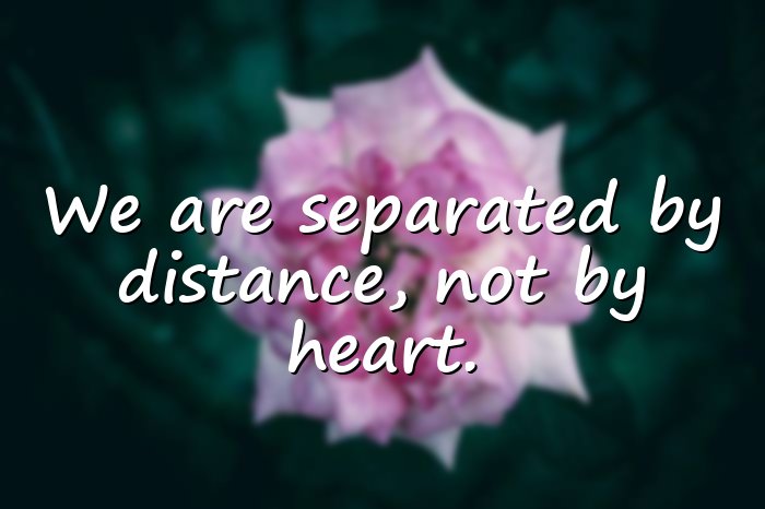 long distance relationship quotes - 1