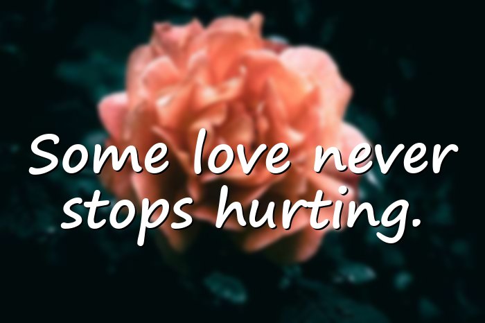 love hurts quotes - 1
