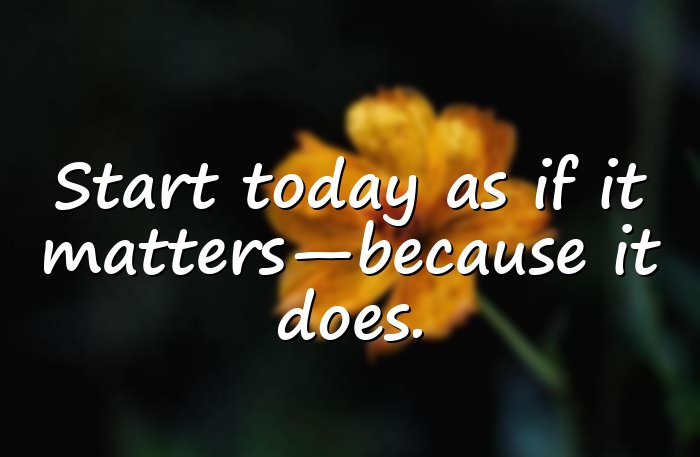 morning motivation - 1