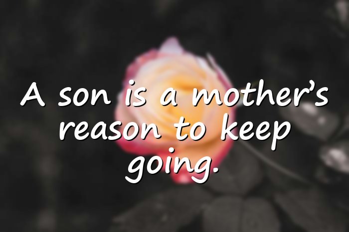 mother and son quotes - 6