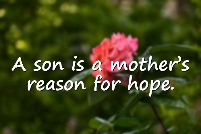 mother and son quotes - 11