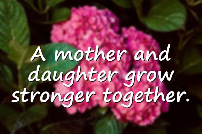 mother daughter quotes - 1