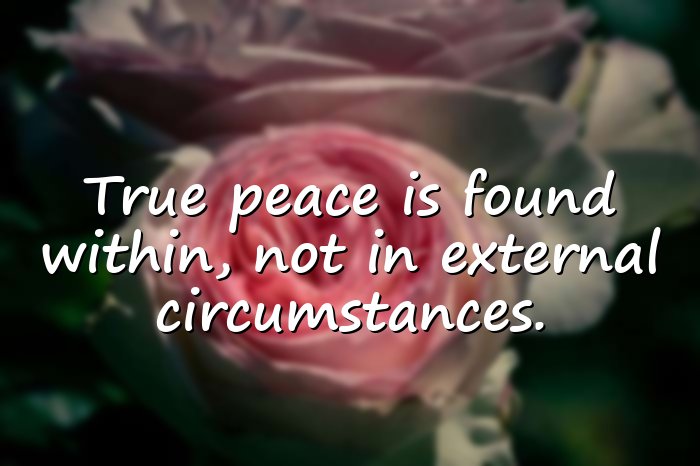 peace of mind quotes - 21