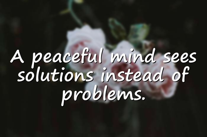 peace of mind quotes - 16