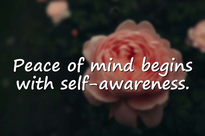 peace of mind quotes - 6