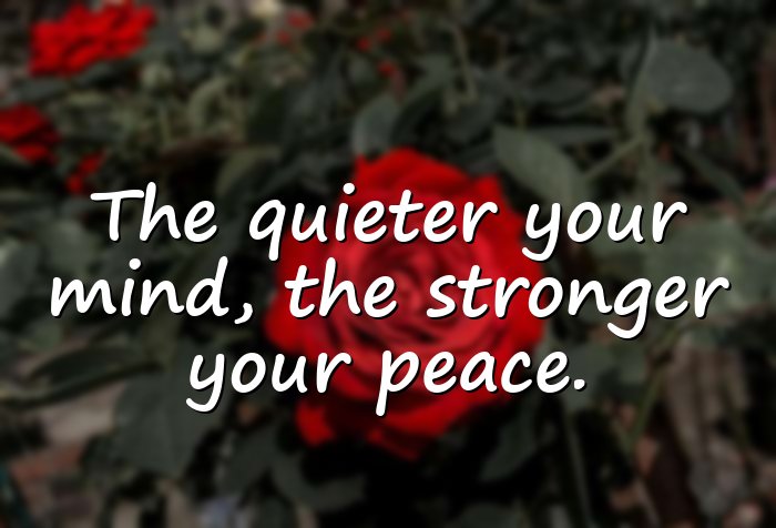peace of mind quotes - 6