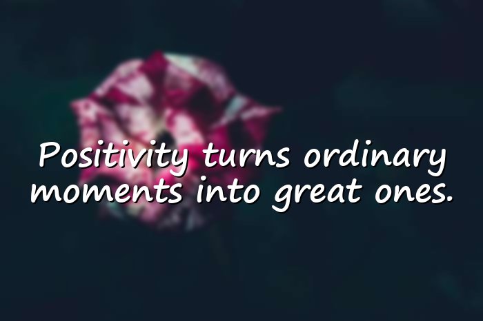 positive attitude quotes - 1