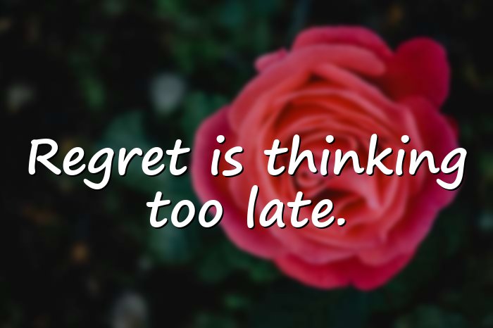 regret quotes - 1
