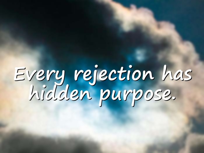 rejection quotes - 1