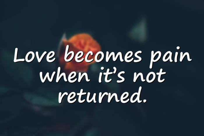 sad quotes about love - 21
