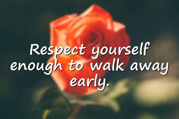 self respect quotes - 1