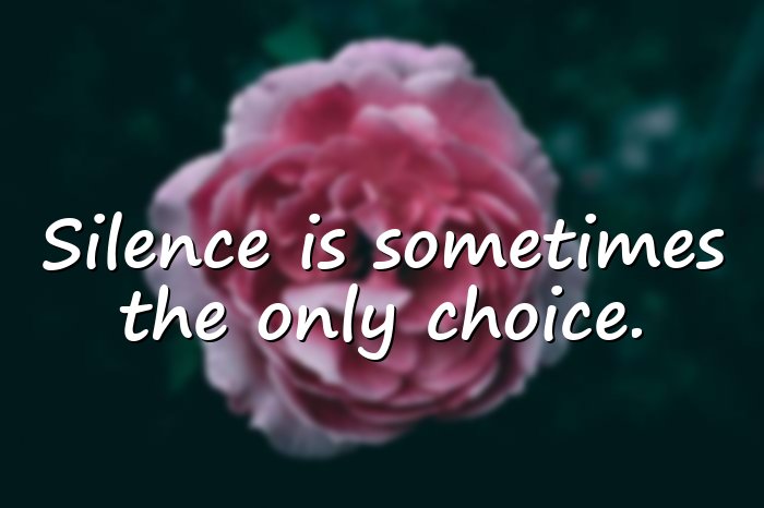 silence quotes - 16