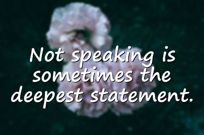silence quotes - 11