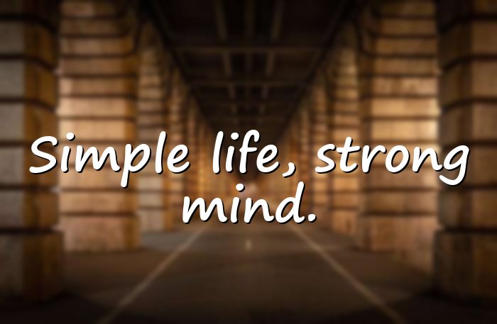 simple life quotes - 11