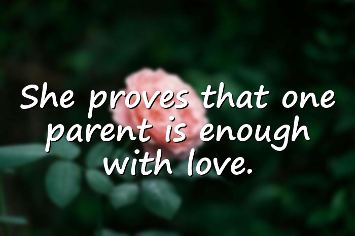 single mom quotes - 1