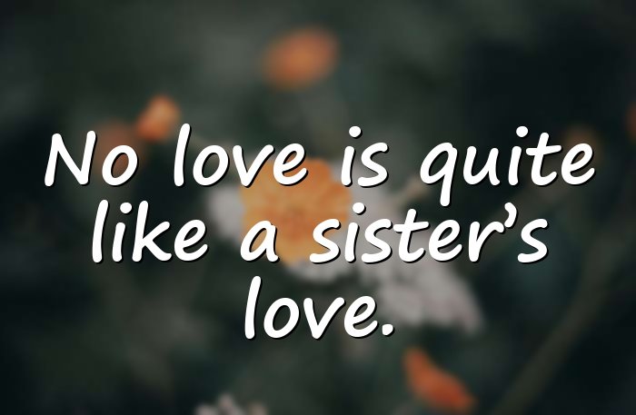 sister love quotes - 1