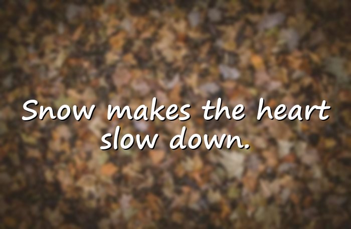 snow quotes - 16