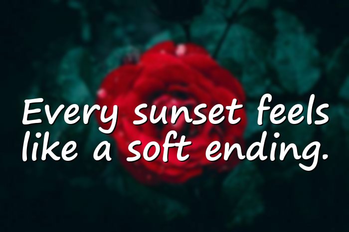 sunset quotes - 16