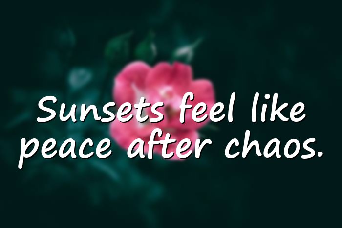 sunset quotes - 6