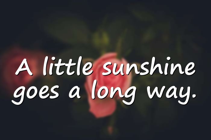 sunshine quotes - 21