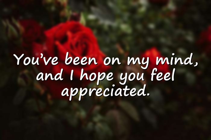 thinking of you messages	 - 6