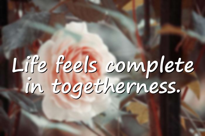 togetherness quotes - 11