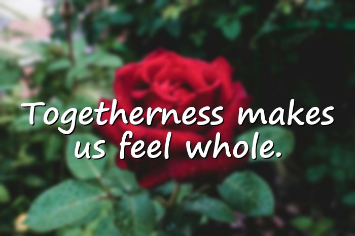 togetherness quotes - 21