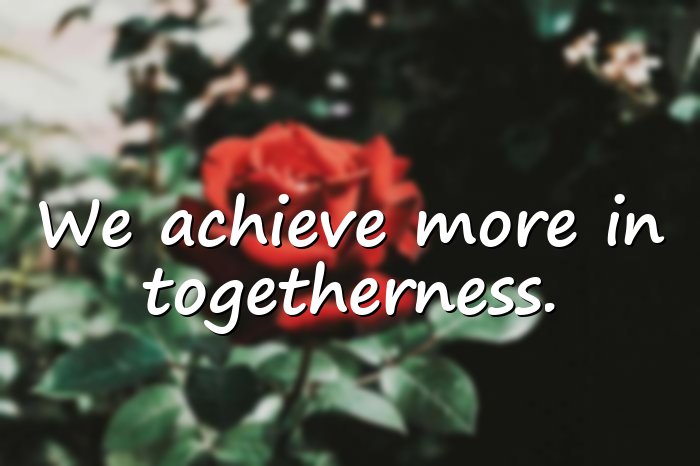 togetherness quotes - 16