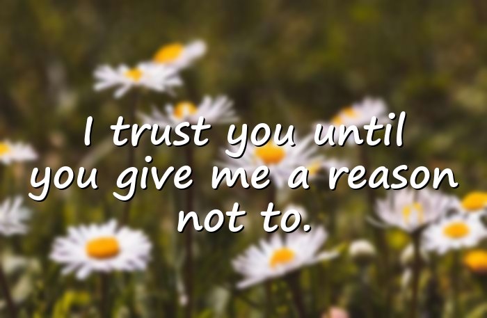 trust message - 21