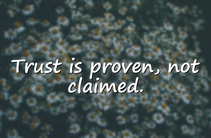 trust message - 16
